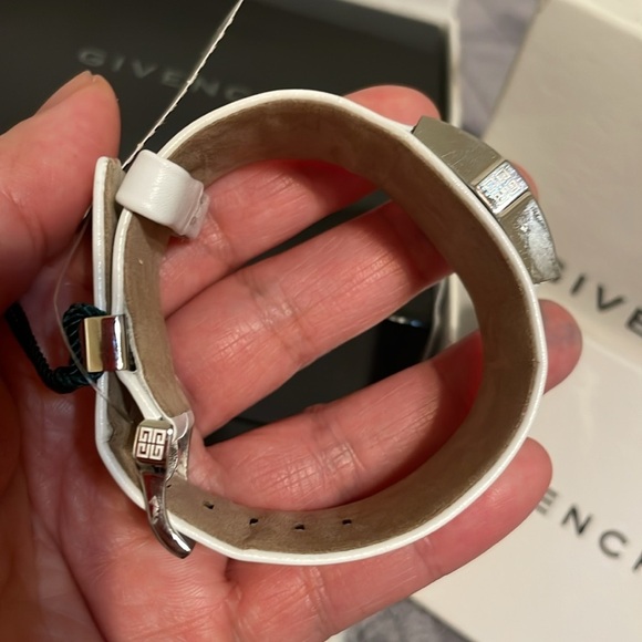 Givenchy White Leather Watch main image 6